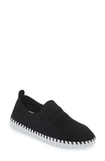 Ilse Jacobsen Tulipu Penny Loafer In Black