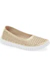 Ilse Jacobsen Tulipu Perforated Slip-on Sneaker In Multi