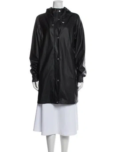 Pre-owned Ilse Jacobsen Utility Jacket In Black
