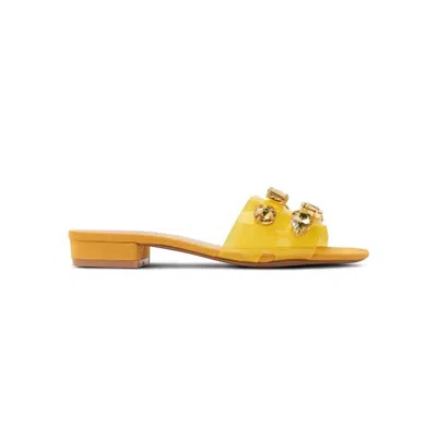 Ilse Jacobsen Women's Alexa 1090 Slipper Sandals In Dandelion In Yellow