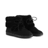 Ilse Jacobsen Women's Faux Fur Boots In Black In Black