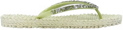 Ilse Jacobsen Women's Cheerful Flip Flops In Moss In Green