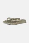 Ilse Jacobsen Women's Cheerful Wedge Flip Flop In Platin