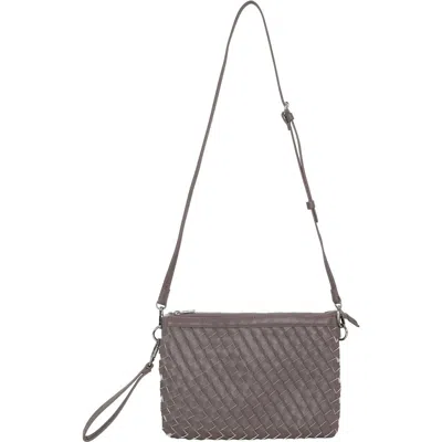 Ilse Jacobsen Women's Crossbody Falcon Shoulder Bag In Dark Grey In Gray