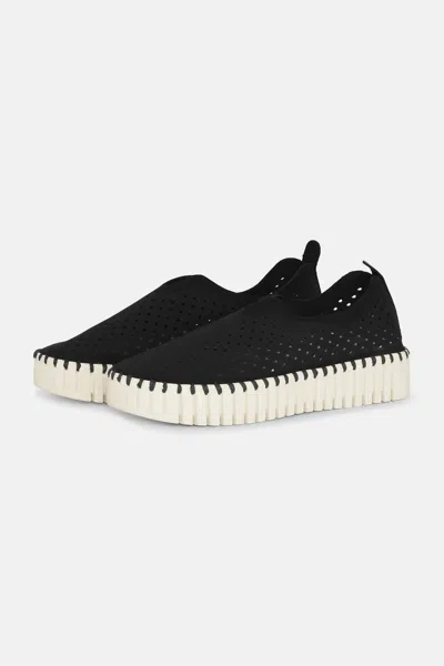 Ilse Jacobsen Women's Platform Tulip Slip-on In Black