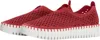 Ilse Jacobsen Women's Platform Tulip Slip-on In Deep Red