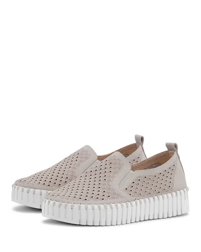 Ilse Jacobsen Women's Slip On Stitched Sneaker Flats In Atmosphere