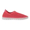 Ilse Jacobsen Women's Sneaker Flats In Raspberry In Pink