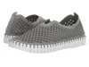 Ilse Jacobsen Tulip 139 Perforated Slip-on Sneaker In Gray