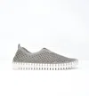 Ilse Jacobsen Tulip 139 Perforated Slip-on Sneaker In Gray