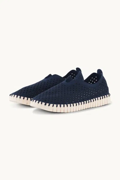 Ilse Jacobsen Women's Tulip 139 Sneaker Shoe In Dark Indigo In Blue