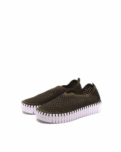 Ilse Jacobsen Women's Tulip 3373 Shoes In Dark Olive In Green