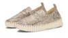 Ilse Jacobsen Women Tulip Metallic Python Loafer In Wheat In Animal Print