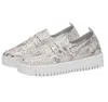 Ilse Jacobsen Women's Platform Flat In White In Multi