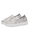 Ilse Jacobsen Women's Platform Flat In White