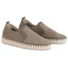 Ilse Jacobsen Women Tulip 3877 Slip On Shoe In Falcon In Brown