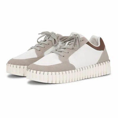 Ilse Jacobsen Women's Tulip 4092 Lace Up Shoes In Lily White In Multi