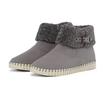 Ilse Jacobsen Women's Tulip Ankle Boot In Dark Shadow In Gray