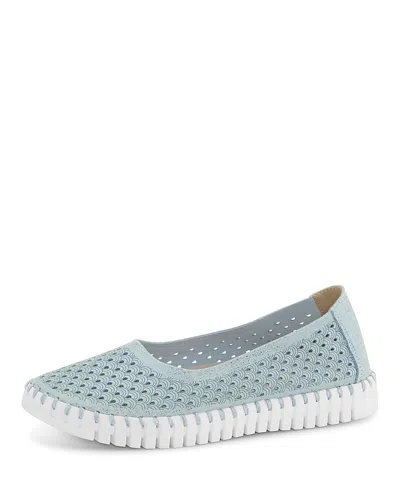 Ilse Jacobsen Women's Tulip Ballet Flats In Ash Blue