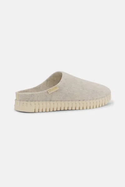 Ilse Jacobsen Women's Tulip Flat Slipper Loafer In Pumice Stone In Neutral