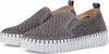 Ilse Jacobsen Tulip 139 Perforated Slip-on Sneaker In Gray