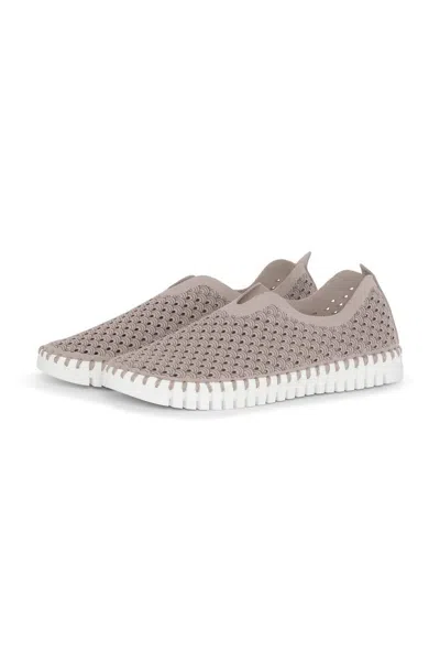 Ilse Jacobsen Women's Tulip Perforated Slip-on Sneaker In Atmosphere In Neutral
