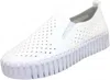 Ilse Jacobsen Tulip Womens Perforated Casual And Fashion Sneakers In White