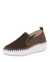 Ilse Jacobsen Women's Tulip Platform Wedge Flats In Brown