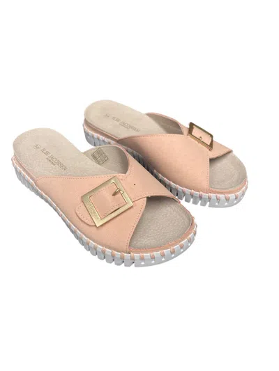 Ilse Jacobsen Women's Tulip Slip-in Sandal In Adobe Rose In Pink