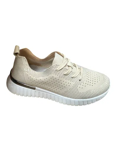 Ilse Jacobsen Women's Tulip Sneaker In Cream In White
