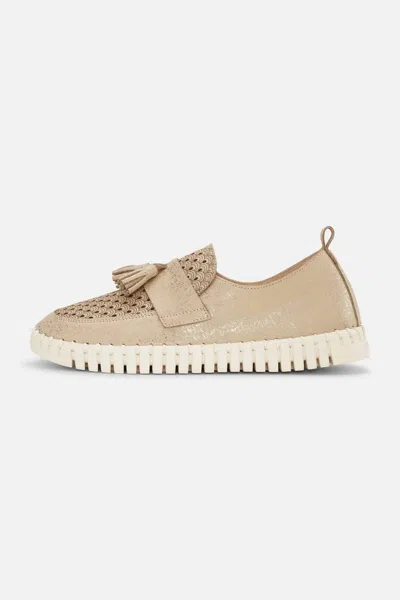 Ilse Jacobsen Women's Tulip Tassel Loafer In Platin In Neutral