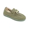 Ilse Jacobsen Women's Tulip U0009 Loafer In Deep Olive In Green