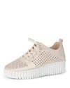 Ilse Jacobsen Women's Tulip Woven Platform Sneakers In Kit
