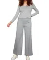 Iltm Amiri Wide Leg Pants In Grey In Grey