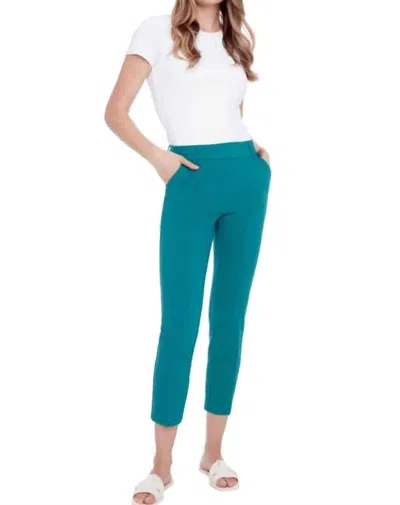 Iltm Chloe Trouser In Mallard In Blue