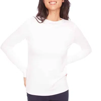 Iltm Jane Long Sleeve Top In White