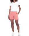Iltm Lisa Solid Palermo Shorts In Flamingo In Pink