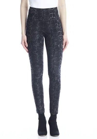 Iltm The Vicky Wild Pant In Snake Black In Multi
