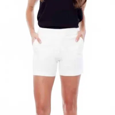 Iltm Women's Lisa Solid Palermo Shorts In White