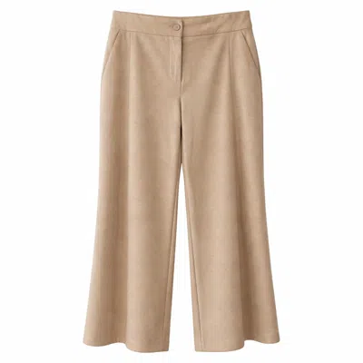 Iltm Women's Senna Melange Ponte Pant In Oatmeal In Brown