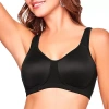 Ilusion Full Coverage Wireless Smoothing Bra- 7306 In Black