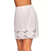 Ilusion Half Slip With Lace Trim 18"- 1017 In White