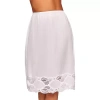 Ilusion Half Slip With Lace Trim 24"- 1017 In White