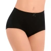 Ilusion High Waist Smoothing Brief- 2155 In Black