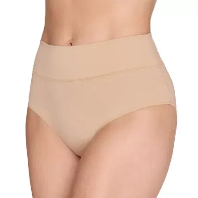 Ilusion High Waist Stretch Cotton Brief - 78200 In Neutral