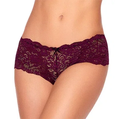 Ilusion Lace Boyshort- 3418 In Purple