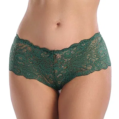Ilusion Lace Boyshort- 3418 In Green