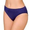 Ilusion Luxe Stripe French Cut Bikini- 1287 In Blue