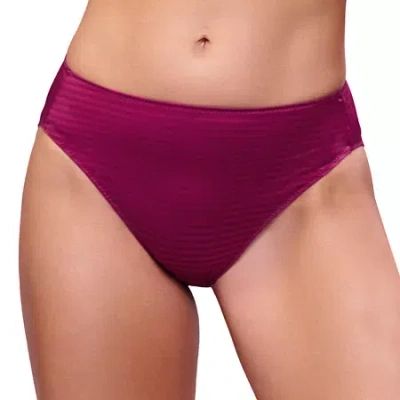 Ilusion Luxe Stripe French Cut Bikini- 1287 In Pink