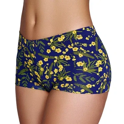 Ilusion Microfiber Rear Lifting Boyshort- 1407 In Brown